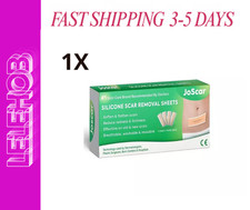   FAST SHIPPING  1 X JoScar Silicon Scar Removal Sheets 4Pcs