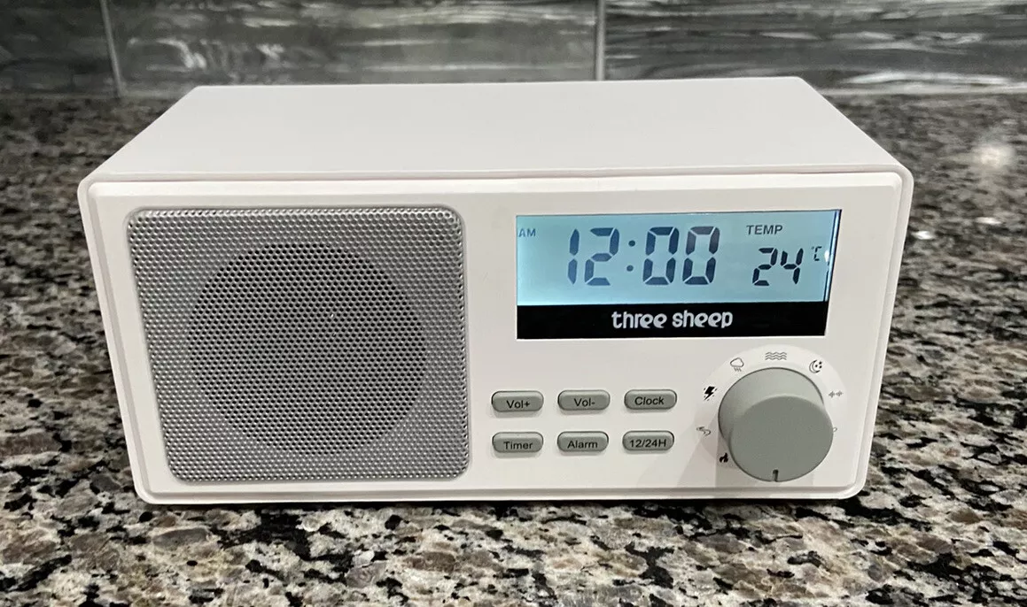 Three Sheep White Noise Sound Machine Portable Therapy Soothing