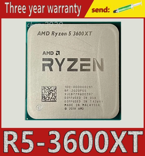 AMD Ryzen 5 3600XT Desktop AM4 6-core 32MB L3 R5 3600XT-CPU processor