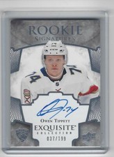 Owen Tippett 2017-18 Exquisite Collection Rookie Signatures #ERSOT 037/199 