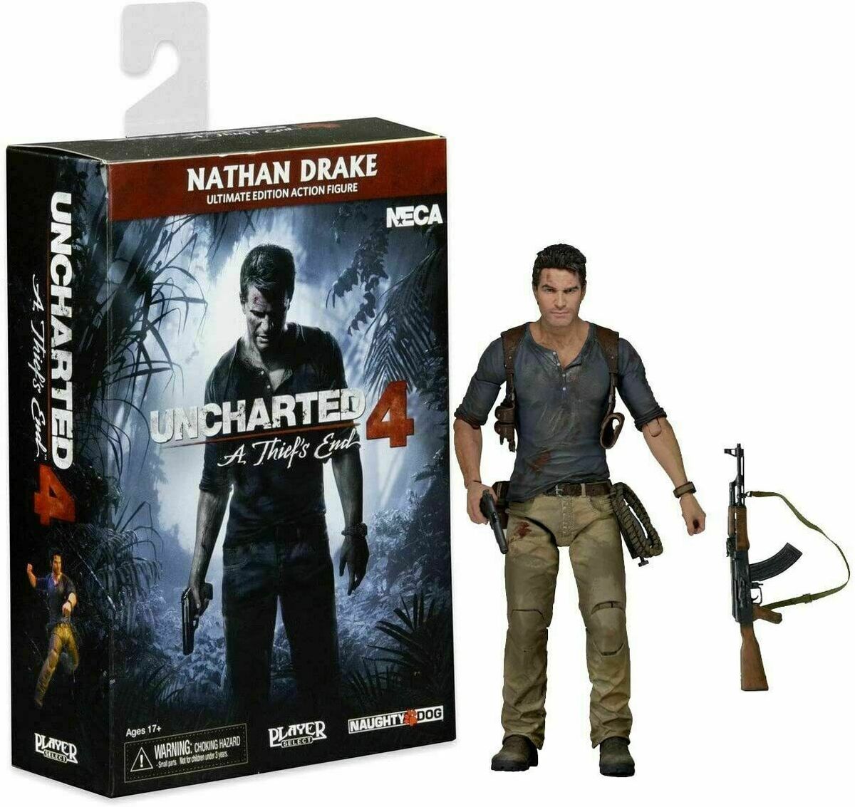 Uncharted 4 Action Figure - 7 Ultimate Nathan Drake Action Figure New 