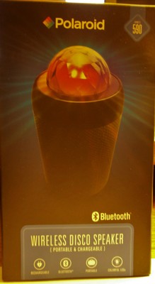 polaroid wireless disco speaker