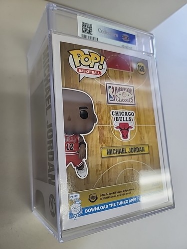 Funko Pop 2021! Camiseta deportiva exclusiva de Michael Jordan #126 Upper Deck #12 PSA 9 COMO NUEVA - Imagen 12 de 15