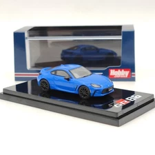 Hobby Japan 1/64 TOYOTA GR86 RZ 3BA-ZN8 HJ641048ABL Diecast Toys Models Blue US
