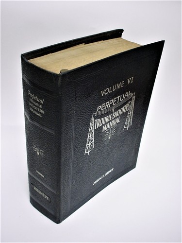  J. RIDER PERPETUAL TROUBLE SHOOTING HANDBUCH VOLUME VI SEHR GEPFLEGT, REDUZIERT - Bild 2 von 6
