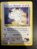 Giovanni’s Meowth 74/132 Common 1999-2000 Gym Challenge Pokemon Cards