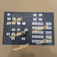For Hitachi CNC Lathe VS40 VS50 VS60 Operation Panel Button Film 9100-92-130-01