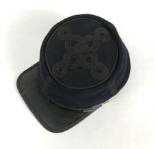 Union Civil War Officers Kepi with Black Braid - Lt Col / Colonel Kepi - Size S