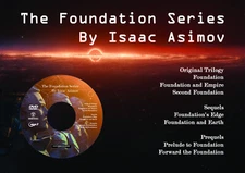 The Foundation Series - By Isaac Asimov  – MP3 Files On 1 DVD – 7 Audiobooks