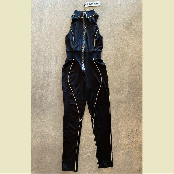 Combinaison I.AM.GIA Darsha - Taille L - Noire - Neuf Avec Étiquettes - Style Jumpsuit