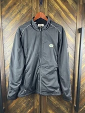 Cutter & Buck Jacket Adult XL Black Modern Fit Full Zip Green Bay Packers