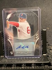 Allen Webster 2013 Bowman Sterling Rookie Auto (RC) - Red Sox 