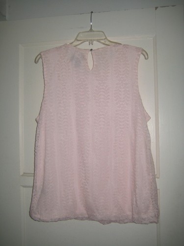 liz claiborne sleeveless bubble top