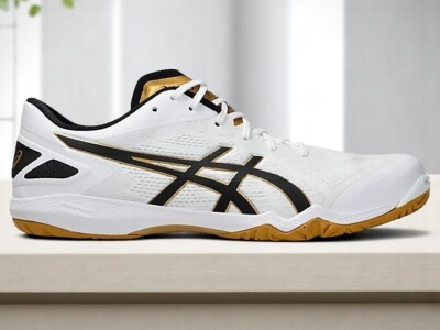 ASICS Attack Dominate FF 2 1073A010-103 Table Tennis Shoes White
