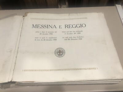 MESSINA E REGGIO prima e dopo il terremoto del 1908