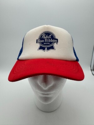 Pabst Blue Ribbon PBR Foam Snapback Trucker Hat