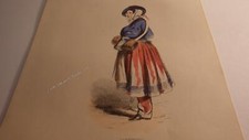 1850.cantiniere  (gravure en couleurs.uniforme militaire).