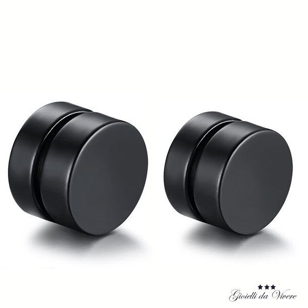 10 Paia Orecchini Magnetici Croce - Acciaio Inox Senza Foro Per Uomini E Donne - Foto 7