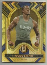 2023 Panini Gold Standard NFL Football Julius Brents RC Rookie #'d 72/99  # 160