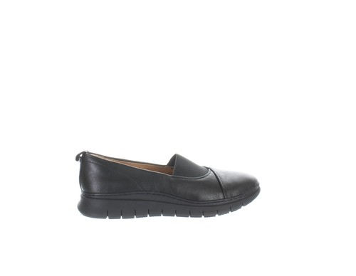 Vionic | Shoes | Vionic Fresh Linden Slip On Shoes Black Leather Comfort Round Toe Womens 65 