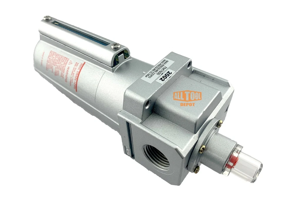 3/4" Heavy Duty Coalescing Filter System with 0.01u Micron Element Manual Drain - Image 4 of 4