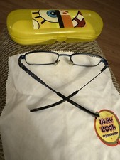 SpongeBob SquarePants Eye Glasses FRAMES  Case For Kids Durable Metal