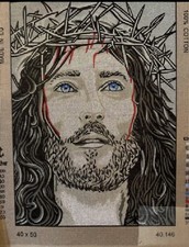 Printed needlepoint Tapestry Gobelin L Jesus Canvas Only 40x50cm