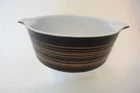 Vintage Pyrex Terra Pattern 472 Casserole Bowl 1.5 Pt Small Round No Lid Brown