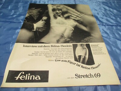 FELINA   , Reklame 1969 , Druck Werbung , Nostalgie / Vintage Print , C 569