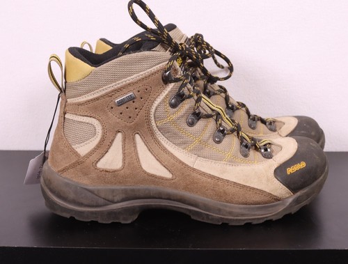 ASOLO Women’s US 8.5 FSN 70 GTX GoreTex Hiking Trail Boots -Tan Multicolor - Picture 5 of 10