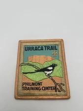 PHILMONT SCOUT RANCH Vintage 1980s Urraca Trail Patch Training Center Boy Scouts