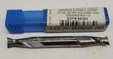 NEW-Niagara Carbide CD230 Double End-EDP#85383, 3/8" x 3/8" x 3/4" x 3-1/2"-2Flu