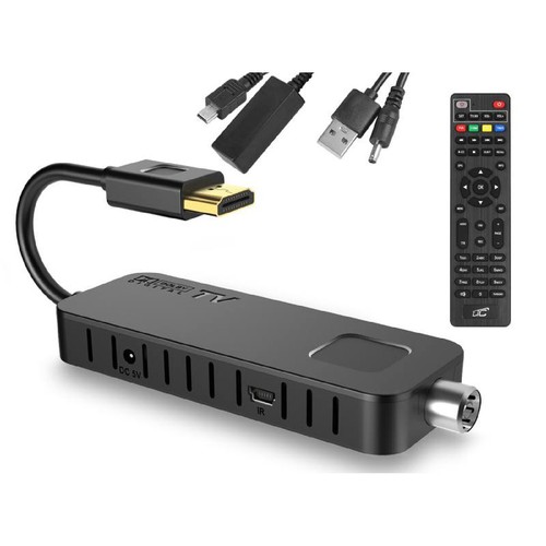 Decoder DVB-T2 Stick Terrestrisches Fernsehen HDMI FHD PVR | eBay UK