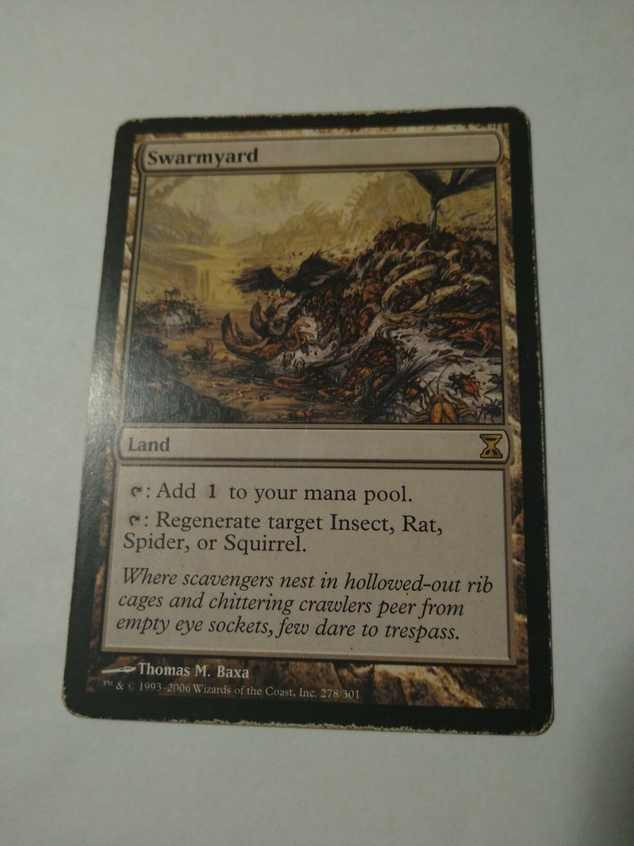 Magic The Gathering SWARMYARD Time Spiral HP | eBay