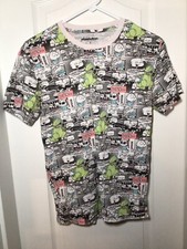 Nickelodeon All Over Print Rugrats Comic Book Men's Size Small T-Shirt