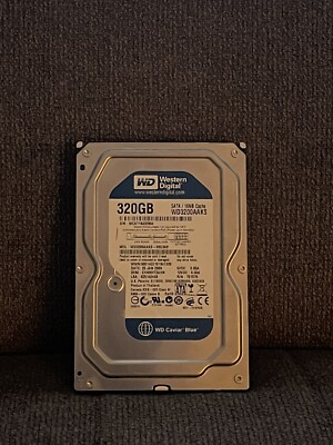 Western Digital WD3200AAKS 320GB 7200 RPM SATA 3Gbps 16MB Hard Drive Internal