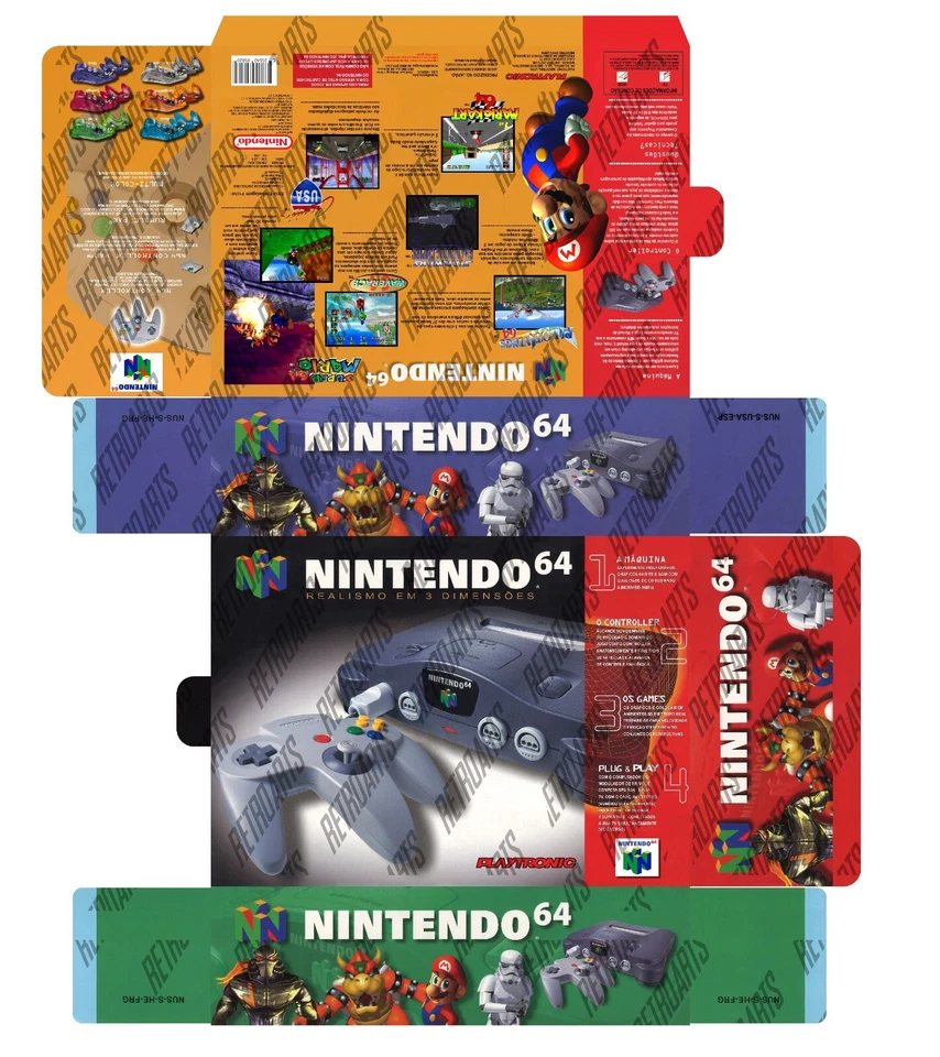 Nintendo 64 Console Box - Photoshop Art To Print - Image 4 of 4