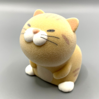 Scottish Fold Manju Neko Cat Mascot Figure Capsule Toy Bandai Japan xx212