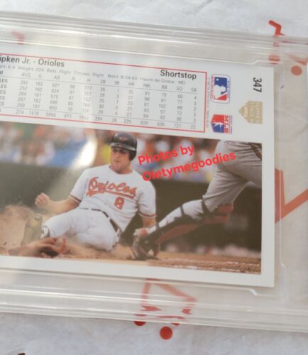 1991 Upper Deck Cal Ripken Jr #347 Gem MT 10 - Picture 6 of 7