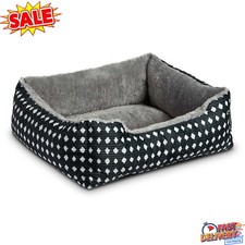 Cozy Cuddler Pet Bed Small Dogs Cats Soft Sleep Area Walls Washable 19" x 15" US