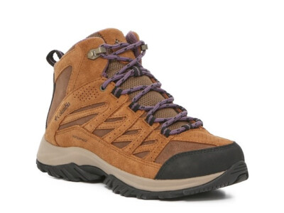 Columbia - Crestwood - 7M - Women's Mid Hiking/Walking Boot - Waterproof, Truffl