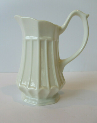 Two s Company Thatcham Creamware Ivory Porcelain Creamer Embossed New
