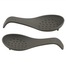 2 Pack Kitchen Spoon Rests &ndash; Non-Slip Heat-Resistant Spoon Rest for Cooking
