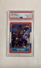 Karl Malone #68 Prices [Rookie] | 1986 Fleer | Basketball Cards