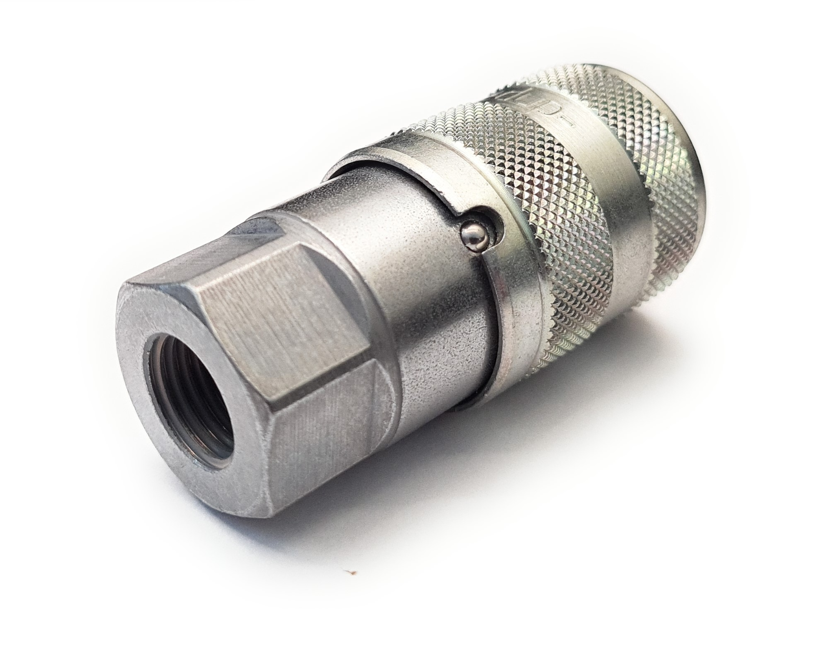 Hydraulic Flat Face Female Quick Release Coupling Connector 1/4"" BSP Thread dnp