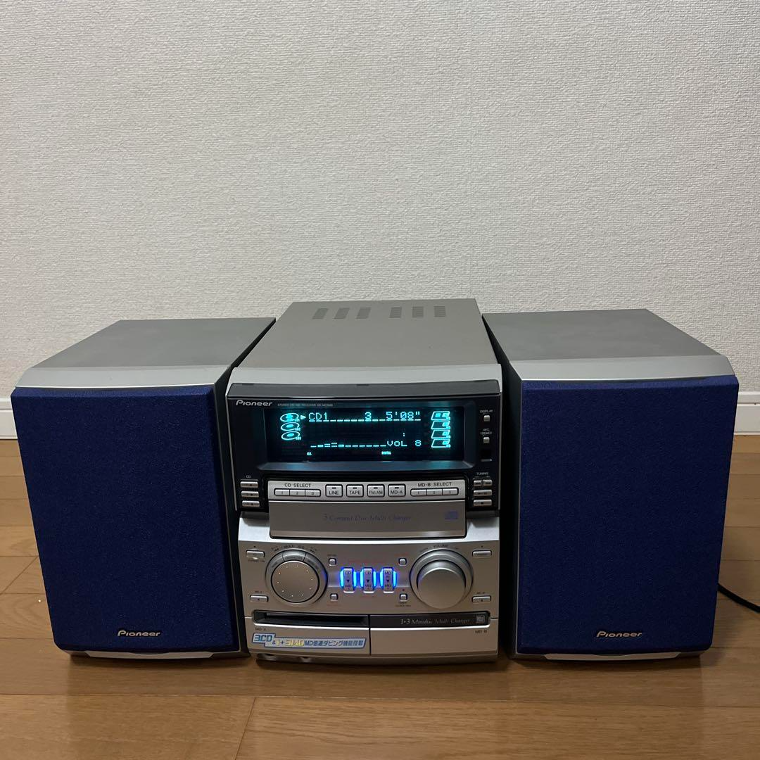 Pioneer Xr-Mc5Md Micro Hifi System Mini Disc Player Working