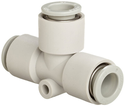 SMC KQ2T10-00A PBT-Push-to-Connect-Rohrverschraubung, Union Tee, 10 mm Rohr OD