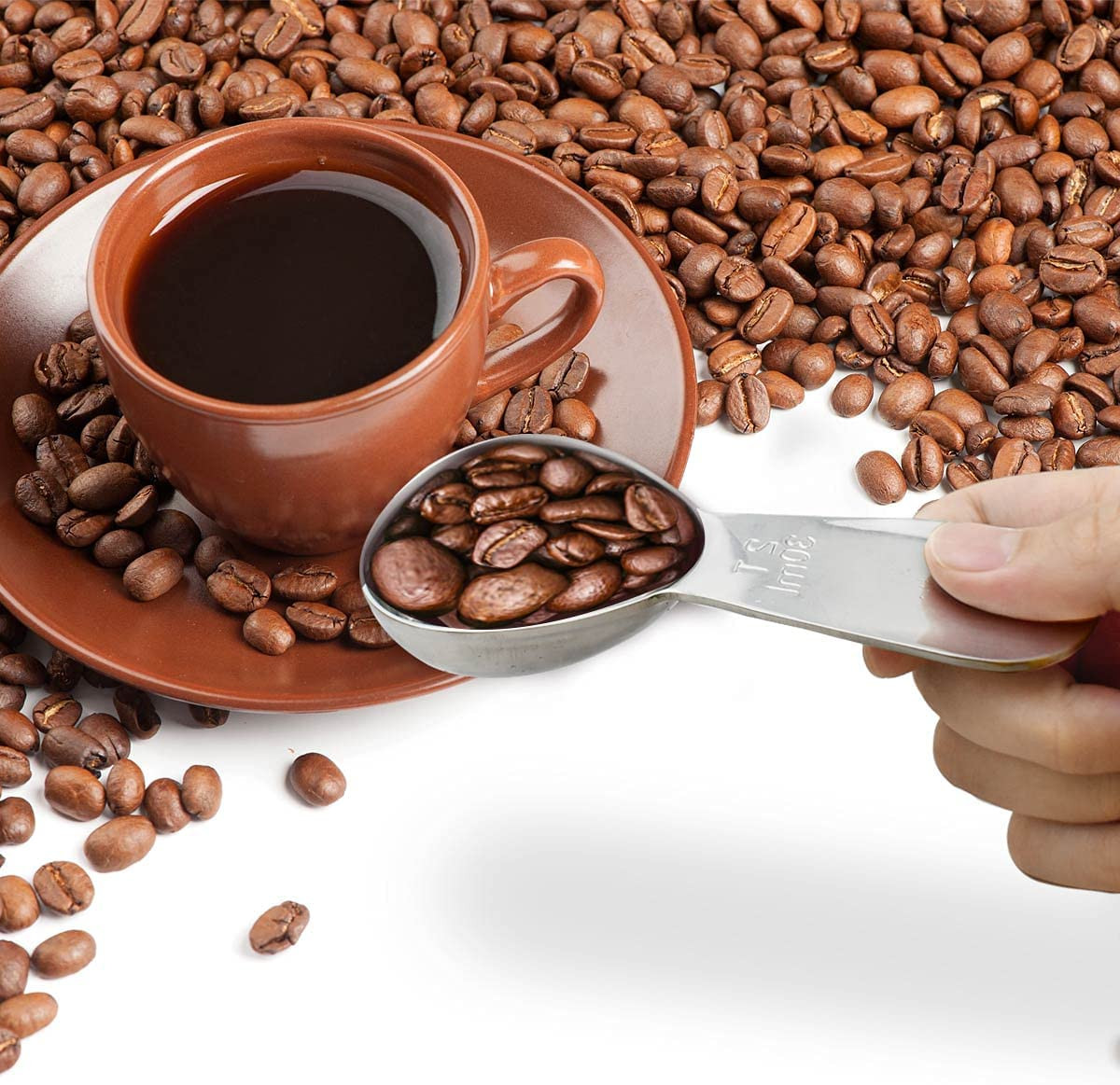 Coffee Scoop Coffee Measuring Spoon 2 Tablespoon for Ground Coffee Tea