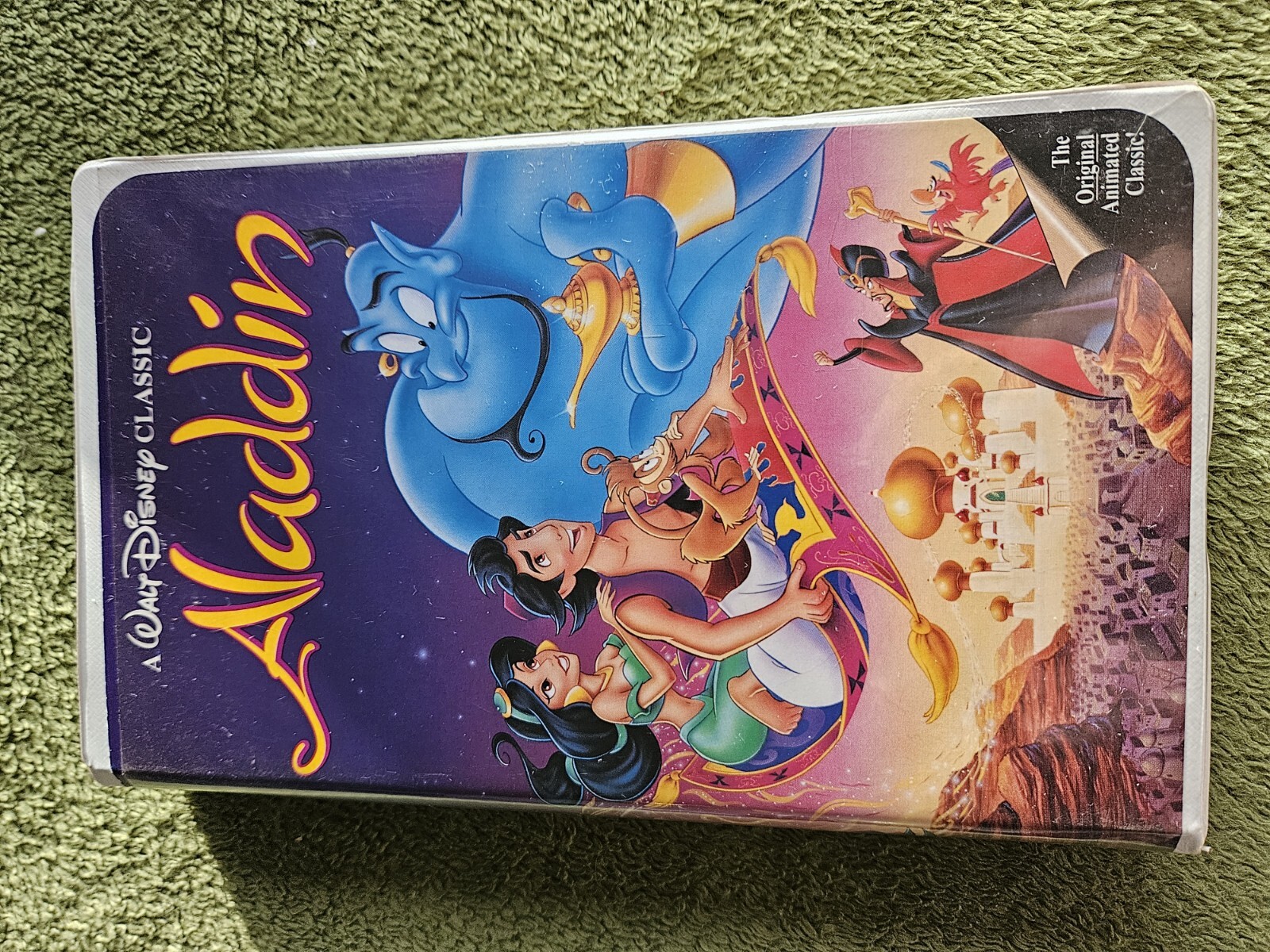 Aladdin (VHS, 1993) Black Diamon VHS 11 DISNEY