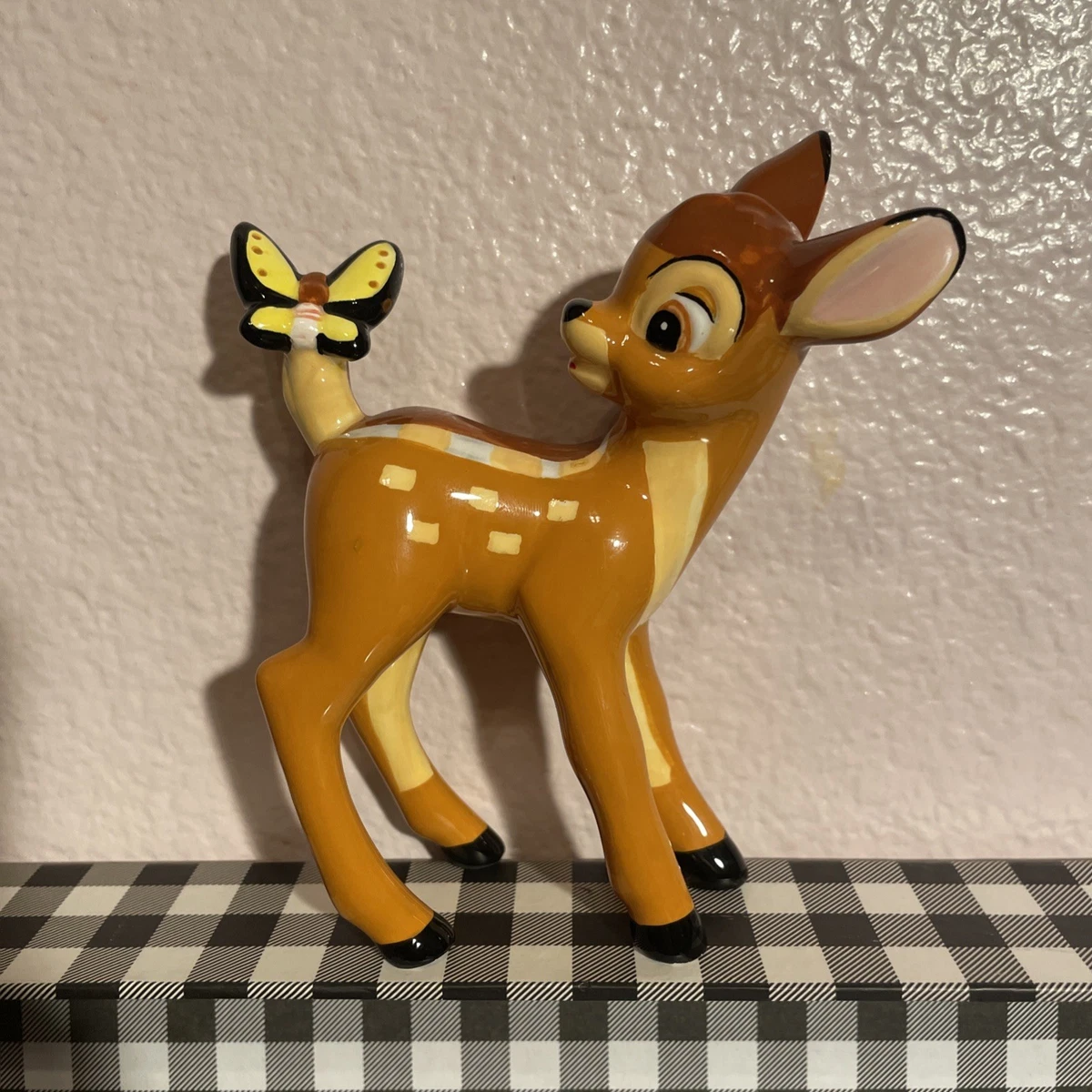 Figurine Faon Bambi En Laiton Massif – Vintage Années 60/70 (occasion)